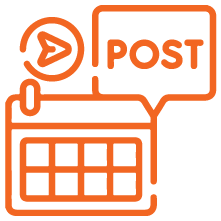 Scheduling & Posting icon