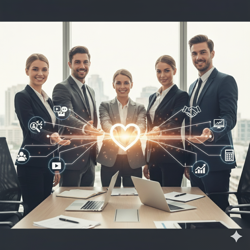 The Trendtwistr team collaborating